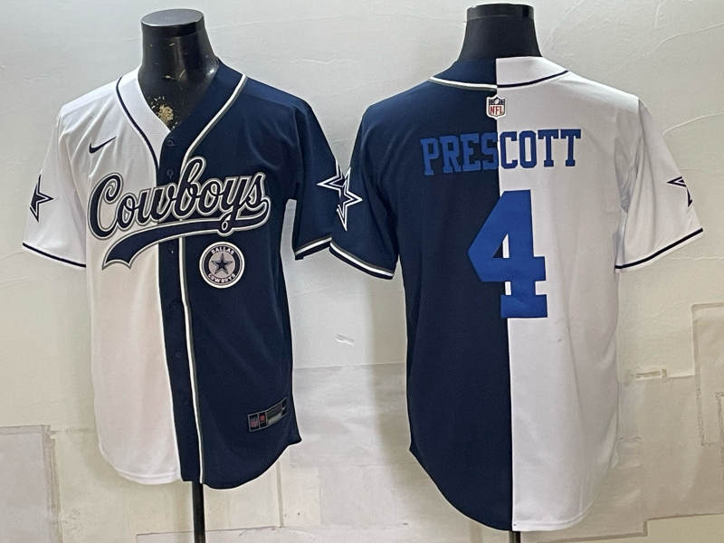Men 2026 Dallas Cowboys #4 Prescott white Nike NFL Jersey 0812001